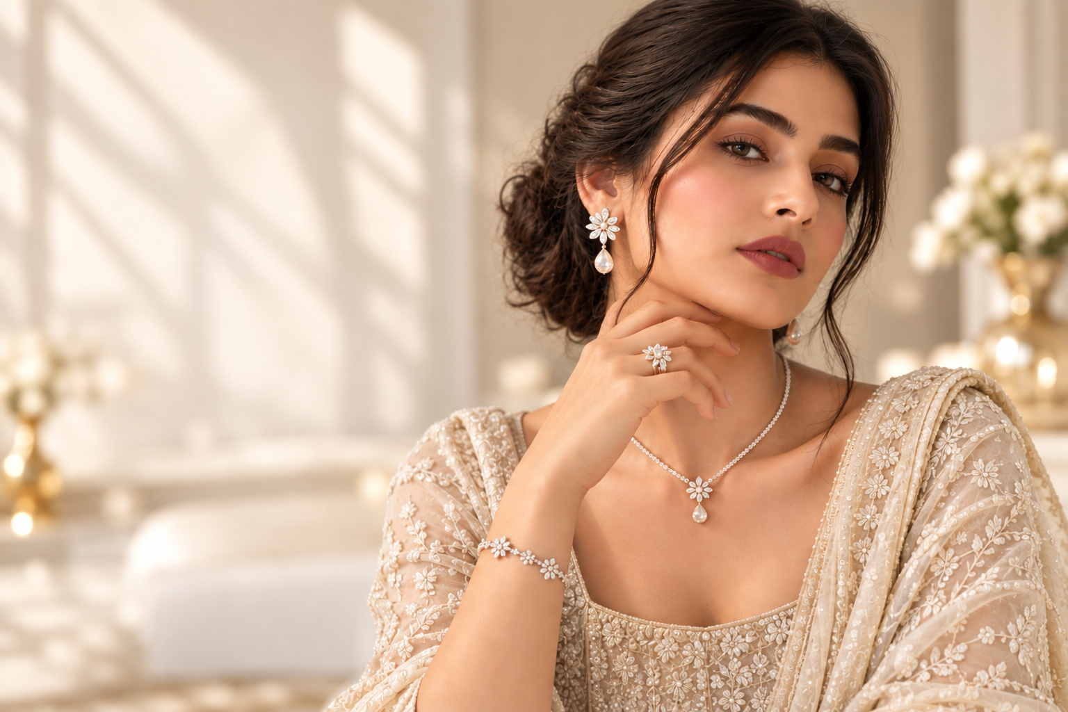 STGlam jewelry model